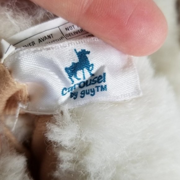 New Carousel Warm, Fuzzy Polar Bear Slippers 3-4 - Picture 2 of 4